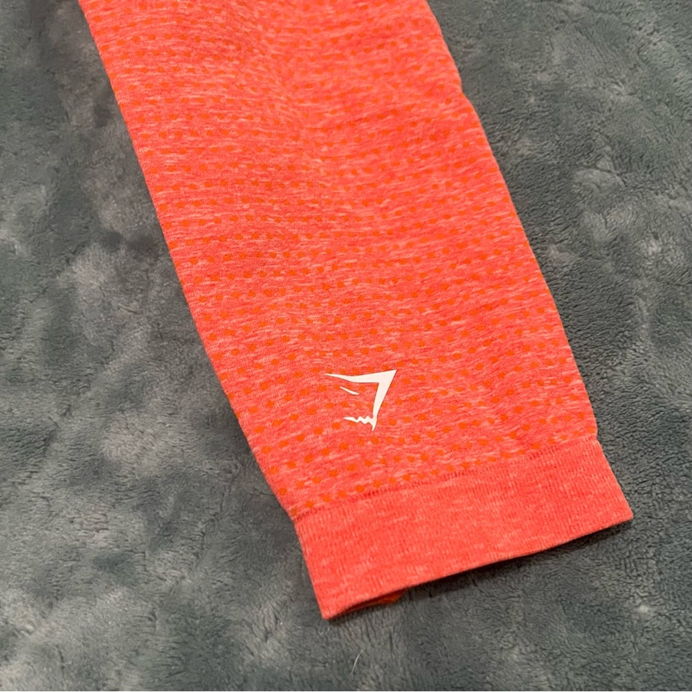Gymshark orange‎ Coral Leggings M - Picture 4 of 5